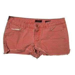 Jessica Simpson forever low rise light orange shorts